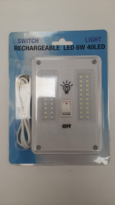 Фонарь светодиодный кемпинг. аккум+USB FA-043 83951