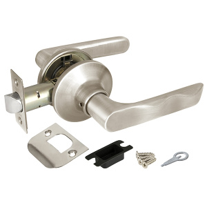 Ручка защелка DK624 SN-PS (6024 SN-P) (без фик.) мат. никель (36815) (PUNTO) 016934