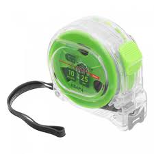 Рулетка Кварц прозрачный корпус амортизатор 10м х25мм 32524 Сибртех ОБ57036