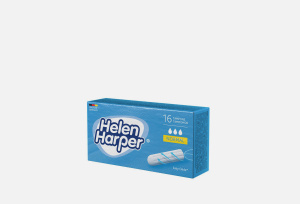 Тампоны Helen Harper Normal без аппликатора 16 шт Х982248