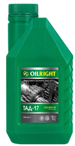 Масло трансмисионное OILRIGHT 80W90 (ТАД-17) 1л 2305