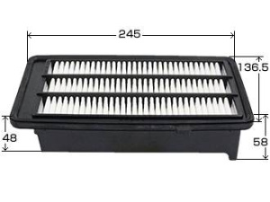 Воздушный фильтр BRA-04110 (A-8013) BRONCO