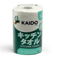 Полотенца " Кайдо 3в1" мега упаковка 1 рулон 2х слойное 977497