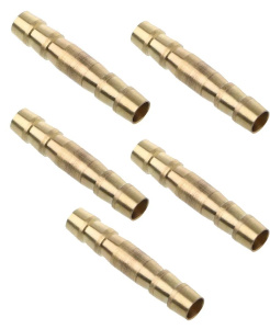 Штуцер соединительный металлический Ф14 мм 35558