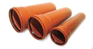 Труба канализационная наружная Ф160мм 3м рыжая 57604
