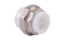 Муфта разъемная с метал. гайкой PP-R 25 "AQS" (15/150/180) 33117 963513