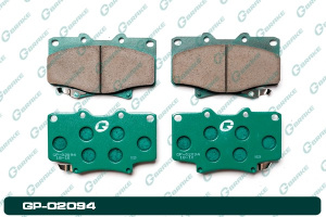 А4-6 Дисковые тормозные колодки GP-02094 PF-1242 (G-brake)