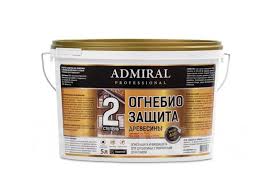 Огнебиозащита 2 группа (бесцветная) Адмирал 5л 36680