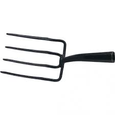Вилы 4-х рогие, огородные, 175х220 мм, кованые, без черенка Х848315