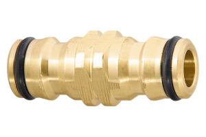 Переходник-соединитель латунь(66565) Х130040