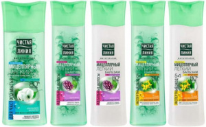 Шампунь в ас-те ЧИСТАЯ ЛИНИЯ 400 мл Х79866