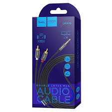 Кабель Aux-Double Lotus 1.5m Hoco UPA10