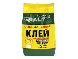 Клей обойный QUALITY спец. виниловый 200 гр. 92707