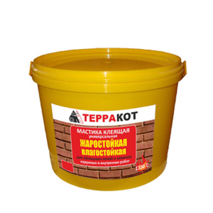 Мастика жаростойкая "Терракот" 5кг 61337