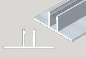 Гнездо межпанельного стыка 35,6*12*17*3000мм 21621