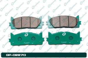 А4-6 Дисковые тормозные колодки GP-02270 PF-1521 (G-brake)