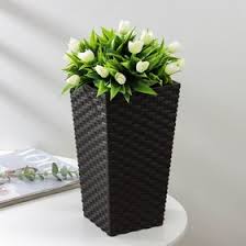 Кашпо для цветов со вставкой IDEA «Ротанг», 4.2 л, вставка 1.5 л 029392