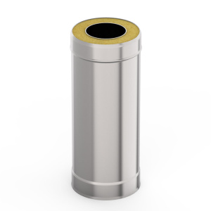 Сэндвич труба FERRUM D120-200мм/s0,5мм/L0,5м 756249