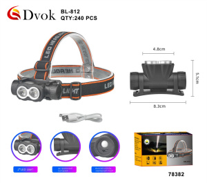 Фонарь налобный BL-812 СТ60289