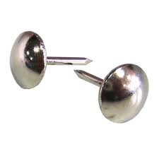 Гвозди декоративные 13мм мет. никель 23077