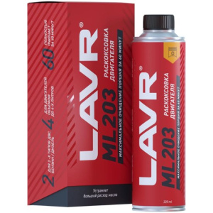 Раскоксовывание двигателя LAVR ML-203 (0.320 л. коробка), с об. более 2000 LN2507