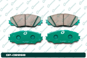 А4-6 Дисковые тормозные колодки GP-02268 PF-1530 (G-brake)