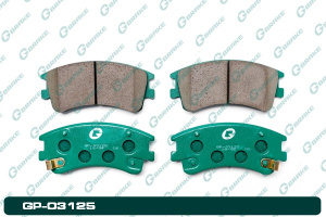 А4-3 Дисковые тормозные колодки GP-03125 PN-5526 (G-brake)