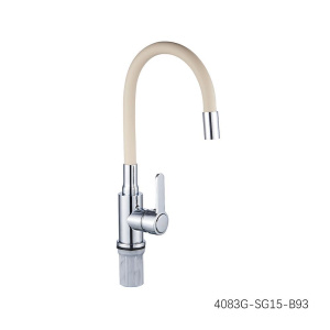 Смеситель для кухни гибкий гусак 4083G-SG15-B93 1068346