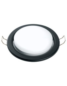 Светильник встраиваемый GX53 DL53 матовый черный ОБ995361