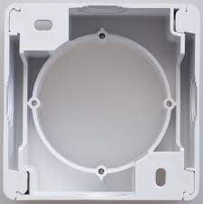 Коробка наружного монтажа, Белый GLOSSA, Schneider 28874
