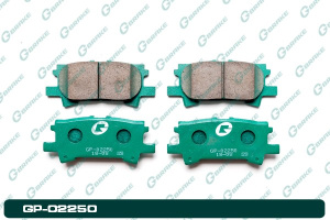 А4-6 Дисковые тормозные колодки GP-02250 PF-1498 (G-brake)