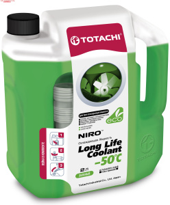 Антифриз TOTACHI LLC GREEN -50C 2л 41702