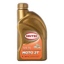 Масло 2-х тактное Sintec Moto п/синт 1л ( красное ) 801950