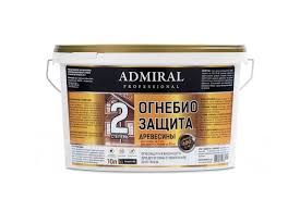 Огнебиозащита 2 группа (бесцветная) Адмирал 10л 1042766