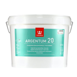 Краска антимикробная ARGENTUM 20 А пл/мат 2.7л 9686931