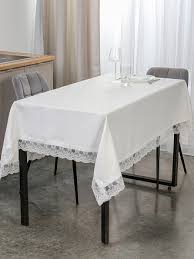 Скатерть 140*180см Кружевной кант 3,5 Ж-П 63051