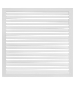 Решётка радиаторная белая (пластик) 60*120 45052