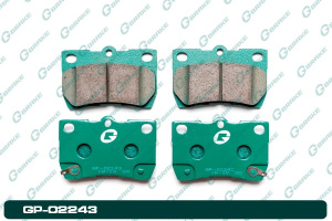 А4-3 Дисковые тормозные колодки GP-02243 PF-1494 (G-brake)