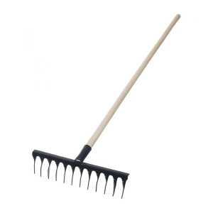 Грабли витые 12 зуб с черенком 84781