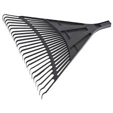 Грабли веерные пластиковые, 600 мм, 24 плоских зуба, без черенка (61708) 041998