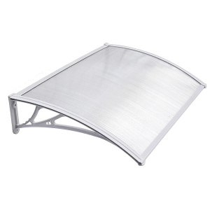 Козырек из поликарбоната молочный (КС-ПБл) 1200мм 812853