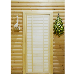 Дверь банная липа Тип-3 H1800мм/B700мм 102948