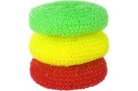 Губка для мытья посуды 5шт BZ-DN03 009219