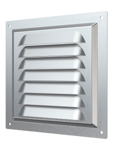 Решётка вентиляционная 20х20см оцинкованное покрытие (2020МЦ) 13150