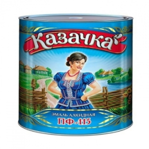 Эмаль ПФ-115 "Казачка" голубая 1,9кг 71190