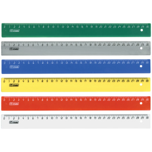 Линейка 30см СТАММ пластиковая ЛН31 Х944536