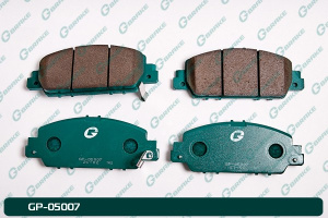 А4-3 Дисковые тормозные колодки GP-05007 PN-28005 (G-brake)