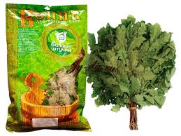 Веник банный дуб/крапива (в упак) 18522