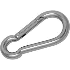 Карабин ART 9075 A4 пожарный нержавейка 5,0х50  899348