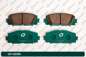 А4-3 Дисковые тормозные колодки GP-02315 (G-brake)